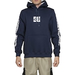 Blusão de Moletom com Capuz Dc Shoes Dcshoecousa Sleeve - Masculino AZUL ESCURO