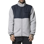 Moletom Rvca Aberto Yukon Fleece 300G Wt24 Cinza Mescla CINZA