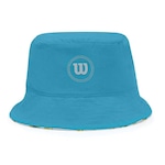 Chapéu Bucket Wilson Estampado Duplaface - Adulto AZUL