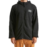 Blusão de Moletom com Capuz Hurley Mesa Ridgiline Full Zip - Masculino PRETO