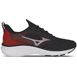 Tênis Mizuno Cool Ride 2 Masculino PRETO/VERMELHO