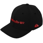 Boné Aba Curva Quiksilver Decades Type - Snapback - Adulto PRETO