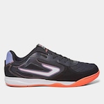 Chuteira Topper Futsal Letra Iv - Masculina PRETO/ROXO