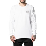 Camiseta Billabong Manga Longa Crossboards - Masculina BRANCO