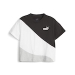 Camiseta Puma Power - Infantil PRETO