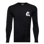 Camiseta de Poliamida Cressi Manga Longa Uv50 Portofino - Masculina PRETO