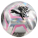 Bola de Futebol Puma Cage Prata/Rosa Cla