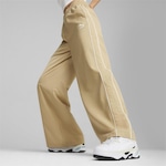 Calça Track Puma T7 Relaxed - Feminina BEGE