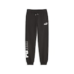 Calça de Moletom Puma Power - Infantil PRETO