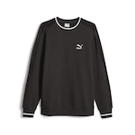 Blusão de Moletom Puma T7 Sport - Masculino PRETO