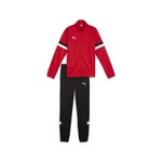 Agasalho Puma Teamrise Futebol - Infantil Vermelho/Preto