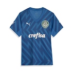 Camisa de Goleiro do Palmeiras 1 Home Torcedor 24/25 - Infantil AZUL