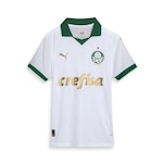 Camisa do Palmeiras 2 Away 2024 Jogador Puma - Feminina BRANCO