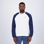 Blusão de Moletom Fila Basic Letter - Masculino BRANCO