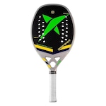 Raquete Beach Tennis Drop Shot Centauro Pro 4.0 Bt 3K 2024 PRETO/VERDE