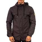 Jaqueta com Capuz Rip Curl Gibbos Jacket Wt24 - Masculina PRETO