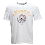 Camiseta Baloncesto 1930 Liga Retrô - Masculina BRANCO