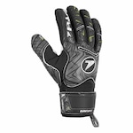 Luvas de Goleiro Poker Campo Profissional Quantum - Adulto PRETO/BRANCO