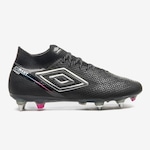 Chuteira de Campo Umbro Adamant Top Speed Pro Sg - Adulto PRETO