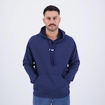 Blsuão de Moletom Fila Classic Basic - Masculino AZUL ESCURO