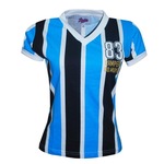 CamisaTricolor Rs 1983 Liga Retro - Feminina LISTRADO