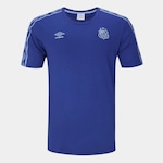 Camisa do Santos 24/25 S/N° Concentração Umbro - Masculina AZUL