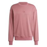 Blusão de Moletom sem Capuz adidas Crew Moletinho All Szn - Masculino VERMELHO