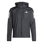 Jaqueta com Capuz adidas Own The Run - Masculina PRETO