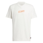 Camiseta adidas Estampada Lil Stripe Crossroads - Masculina BRANCO