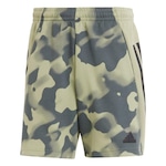 Shorts adidas Estampado Future Icons Três Listras - Masculino BEGE