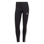 Calça Legging adidas Essentials 3-Stripes - Feminina PRETO