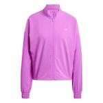 Jaqueta sem Capuz adidas Malha Pacer All Gym Tonal Três Listras - Feminina ROXO