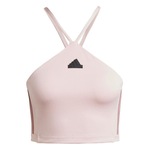 Camiseta Regata adidas Tiro Cut Três Listras Summer Triangle - Feminina ROSA