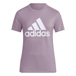 Camiseta adidas Loungewear Essentials Logo - Feminina ROXO