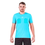 Camisa Umbro Árbitro Lnf - Masculina AZUL/CINZA