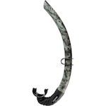 Respirador Snorkel de Mergulho Cressi Corsica Hunter Flex MARROM