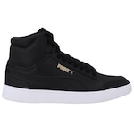 Tênis Puma Shuffle Mid Wns - Feminino PRETO/OURO