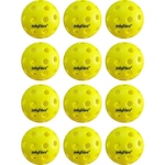 Bola Pickleball Polyfibre - 12 Unidades AMARELO