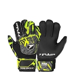 Luvas de Goleiro de Campo Poker Training - Infantil PRETO/AMARELO