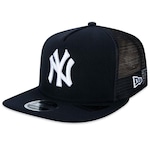 Boné New Era 950 A-Frame Trucker New York Yankees Mlb Core - Masculino AZUL ESCURO