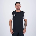 Camiseta adidas Manga Curta Estro 19 - Masculina PRETO/BRANCO