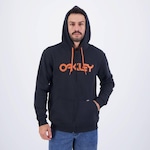 Blusão de Moletom Oakley Mark Ii F/Z Hoodie - Masculino PRETO