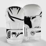 Luva Venum Mma Sparring Challenger Evo 8Oz - Adulto BRANCO/PRETO