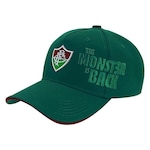 Boné Aba Curva Fluminense Supercap Thiago Silva - Strapback - Adulto VERDE