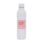 Garrafa Lisa Body For Sure - Bodyforsure - 650ml BRANCO