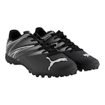 Chuteira Society Puma Attacanto Tt - Adulto PRETO/CINZA