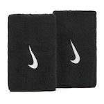 Munhequeira Swoosh Double Wristband Ac2287-010 PRETO/BRANCO