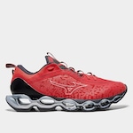 Tênis Mizuno Wave Prophecy 13 - Masculino VERMELHO/PRATA