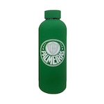 Garrafa Térmica Brasfoot Palmeiras Grip Emborrachado - 500ml VERDE/BRANCO