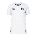 Camisa do Santos Umbro Oficial 1 2024 Jogadora - Feminina BRANCO